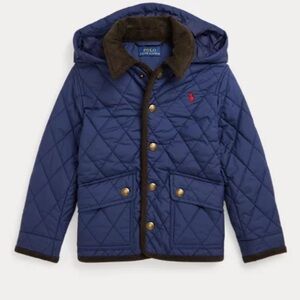 Polo by Ralph Lauren Blue Quilted Kids Jacket